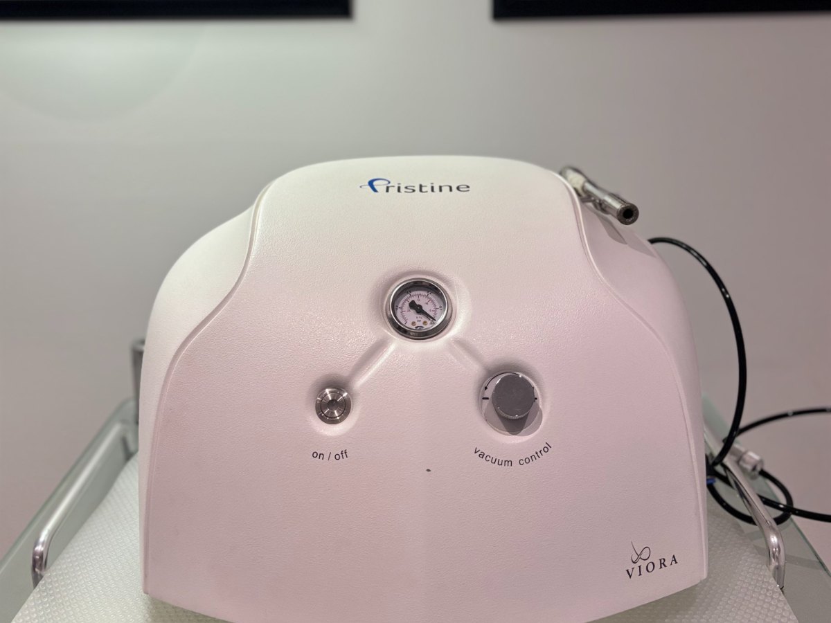 Le Viora Pristine, pour la microdermabrasion